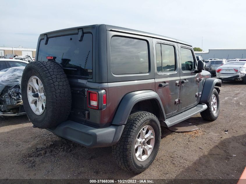2018 JEEP WRANGLER UNLIMITED SPORT - 1C4HJXDN7JW329548