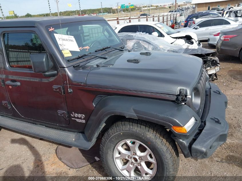2018 JEEP WRANGLER UNLIMITED SPORT - 1C4HJXDN7JW329548