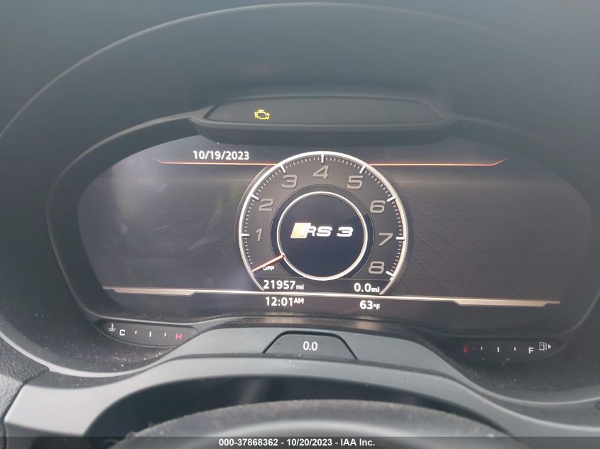 2018 AUDI RS 3 2.5T - WUABWGFF0J1907566