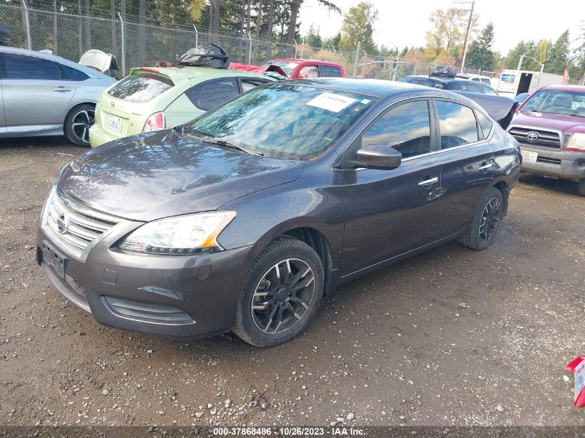 2015 NISSAN SENTRA SR/SL/S/SV/FE+ S - 3N1AB7AP6FY320136