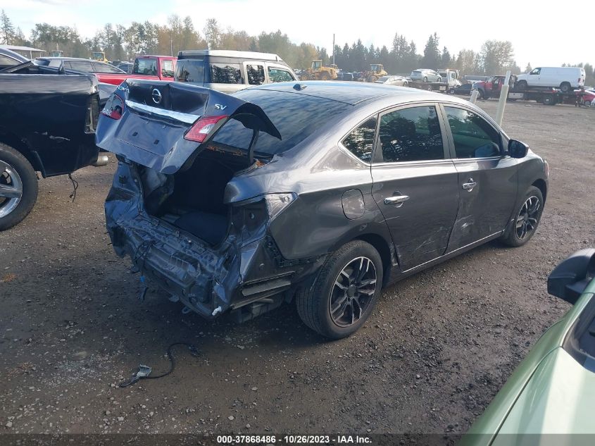 2015 NISSAN SENTRA SR/SL/S/SV/FE+ S - 3N1AB7AP6FY320136