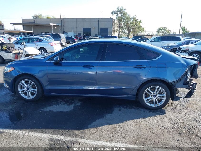 2018 FORD FUSION SE - 3FA6P0H7XJR258072