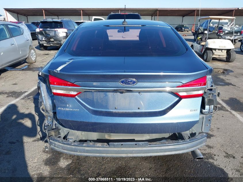 2018 FORD FUSION SE - 3FA6P0H7XJR258072