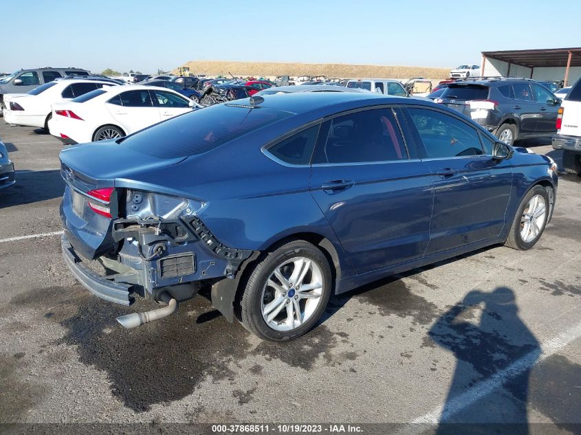 2018 FORD FUSION SE - 3FA6P0H7XJR258072