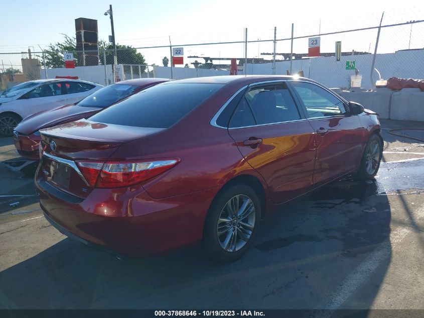 2017 TOYOTA CAMRY XLE/SE/LE/XSE - 4T1BF1FK5HU763525
