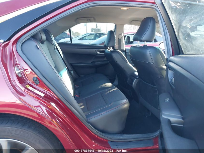 2017 TOYOTA CAMRY XLE/SE/LE/XSE - 4T1BF1FK5HU763525