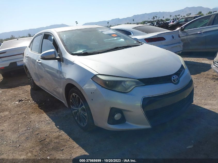 2014 TOYOTA COROLLA L/LE/LE PLS/PRM/S/S PLS - 5YFBURHE4EP105218