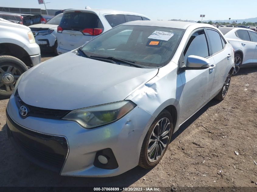 2014 TOYOTA COROLLA L/LE/LE PLS/PRM/S/S PLS - 5YFBURHE4EP105218