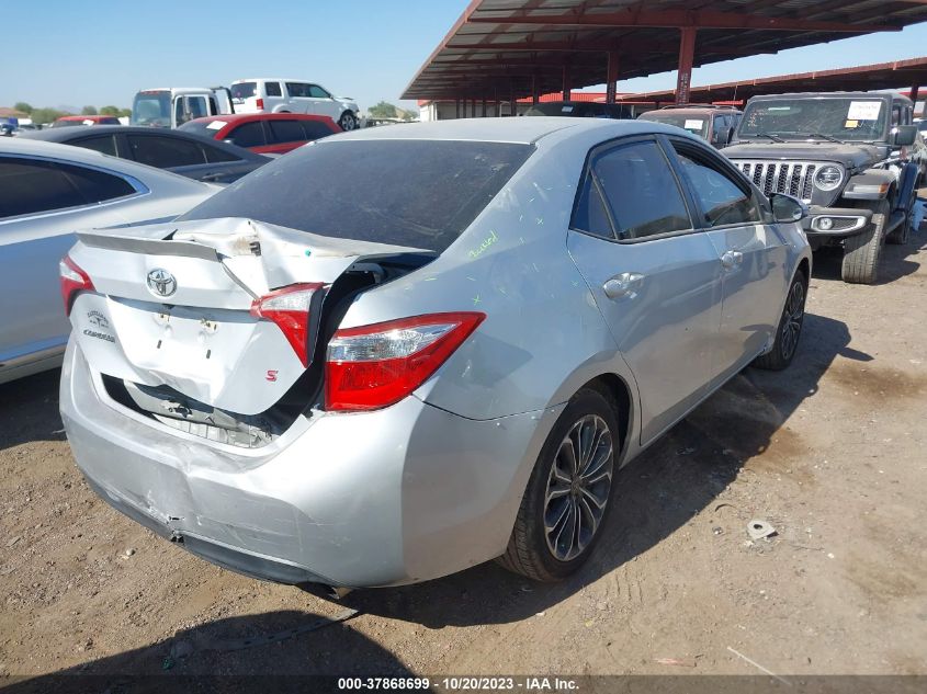 2014 TOYOTA COROLLA L/LE/LE PLS/PRM/S/S PLS - 5YFBURHE4EP105218
