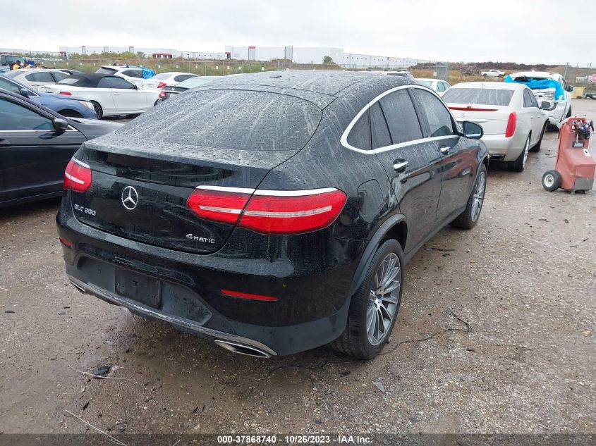 2018 MERCEDES-BENZ GLC 300 COUPE WDC0J4KB4JF358276