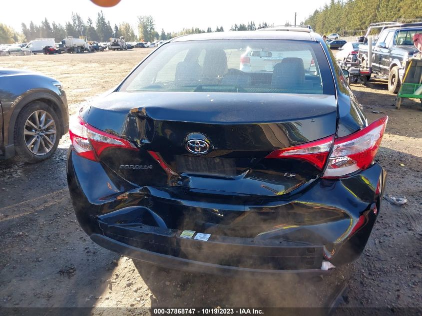 2015 TOYOTA COROLLA L/LE/S/S PLUS/LE PLUS - 2T1BURHE4FC280179