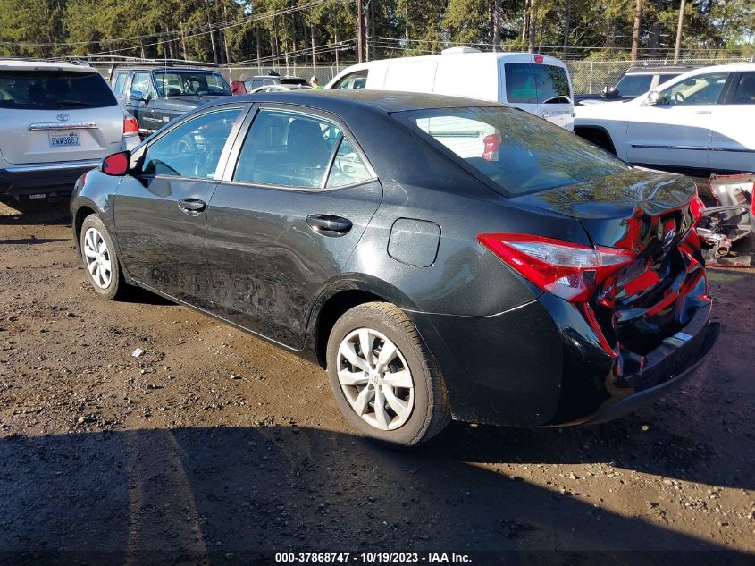 2015 TOYOTA COROLLA L/LE/S/S PLUS/LE PLUS - 2T1BURHE4FC280179