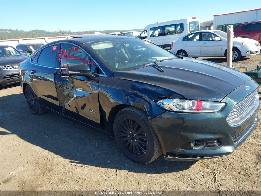 2014 FORD FUSION ENERGI TITANIUM - 3FA6P0SU1ER183525