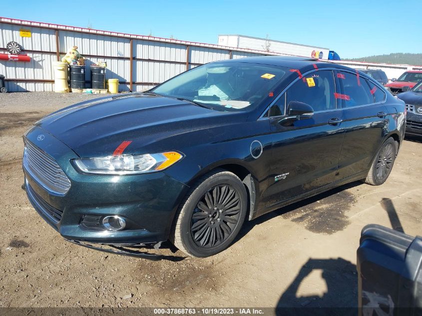 2014 FORD FUSION ENERGI TITANIUM - 3FA6P0SU1ER183525