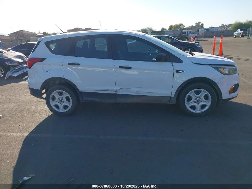 2019 FORD ESCAPE S - 1FMCU0F71KUC36041