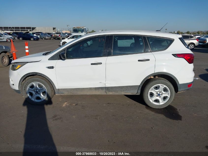 2019 FORD ESCAPE S - 1FMCU0F71KUC36041