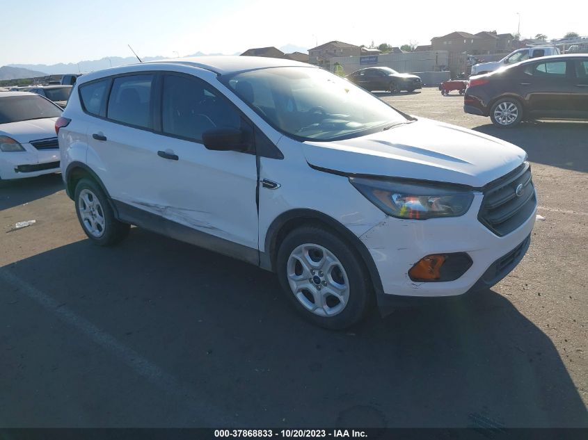 2019 FORD ESCAPE S - 1FMCU0F71KUC36041