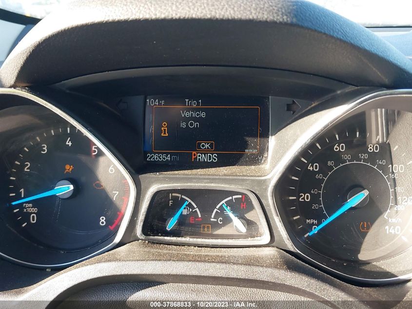 2019 FORD ESCAPE S - 1FMCU0F71KUC36041