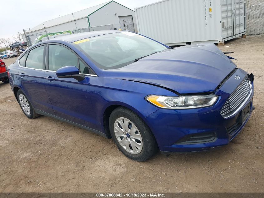 2014 FORD FUSION S - 3FA6P0G70ER394055