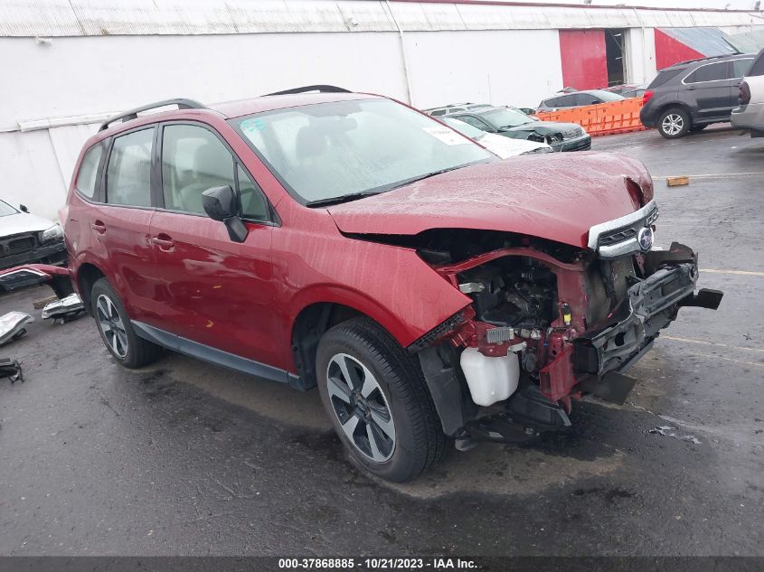 2018 SUBARU FORESTER - JF2SJABC3JH464519