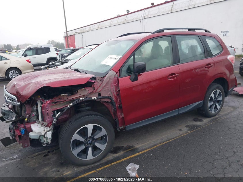 VIN JF2SJABC3JH464519 2018 SUBARU FORESTER