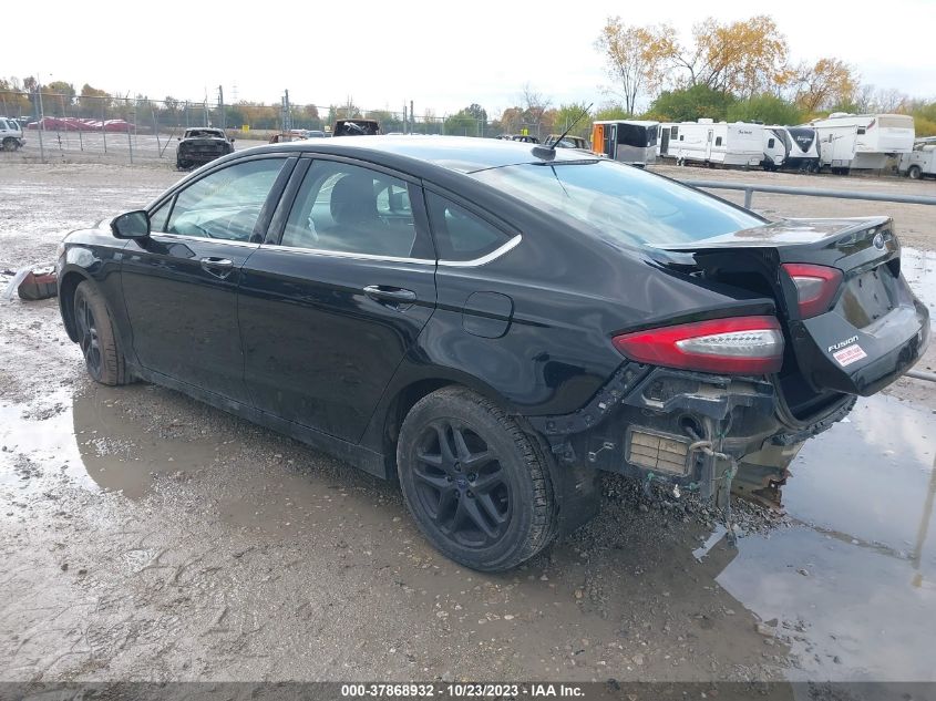 2016 FORD FUSION SE - 3FA6P0H76GR259115