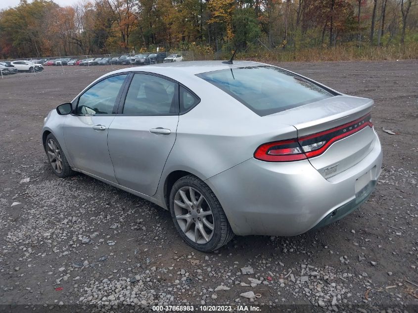 2013 DODGE DART SXT - 1C3CDFBA8DD267920
