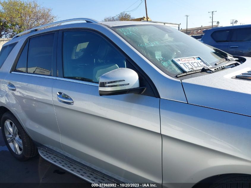 2014 MERCEDES-BENZ ML 350 - 4JGDA5JB5EA374757