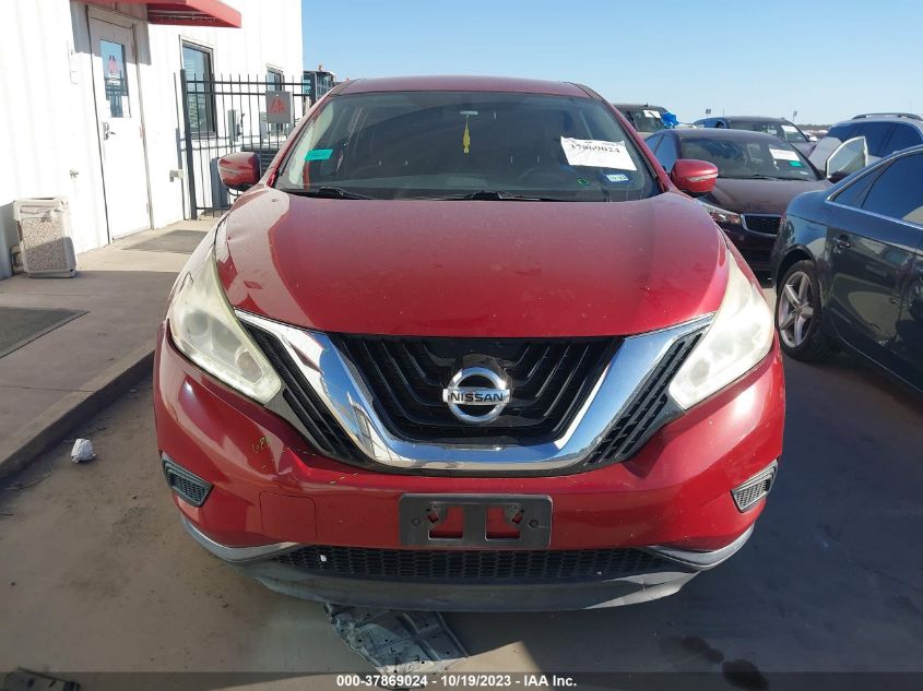 2016 NISSAN MURANO S/SL/SV/PLATINUM - 5N1AZ2MG2GN115141