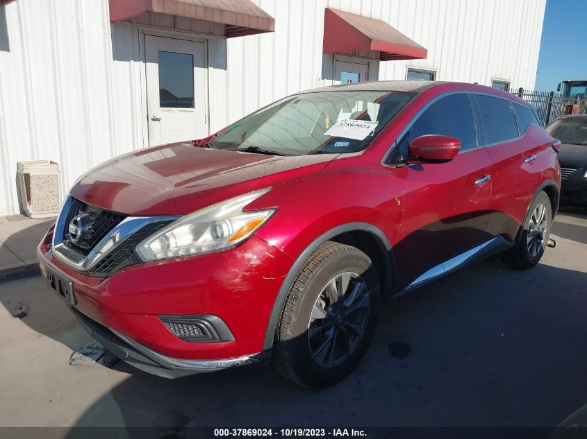 2016 NISSAN MURANO S/SL/SV/PLATINUM - 5N1AZ2MG2GN115141