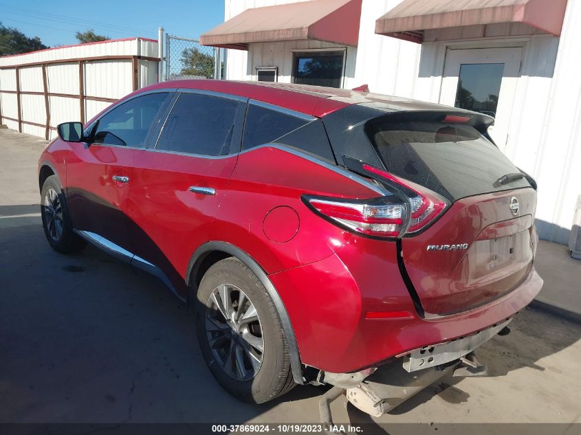 2016 NISSAN MURANO S/SL/SV/PLATINUM - 5N1AZ2MG2GN115141