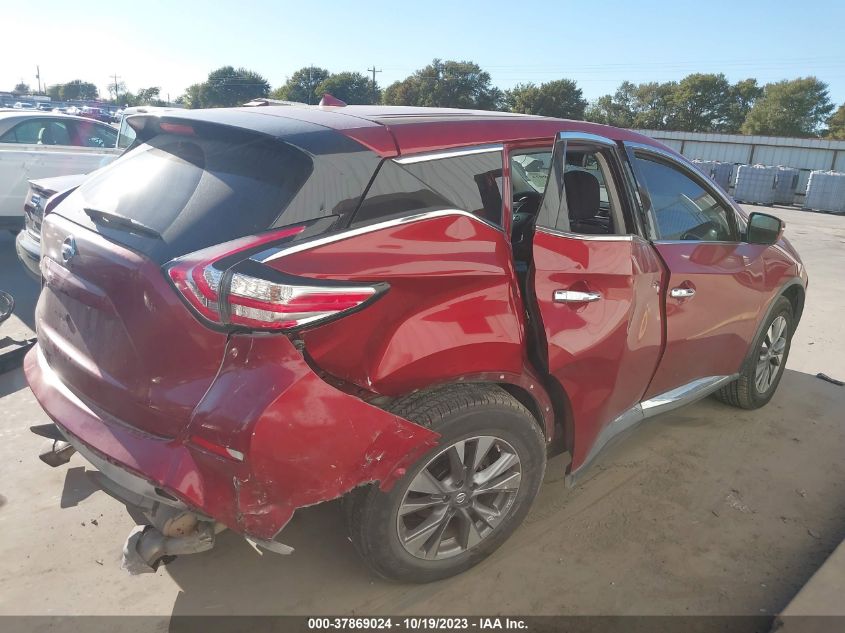 2016 NISSAN MURANO S/SL/SV/PLATINUM - 5N1AZ2MG2GN115141