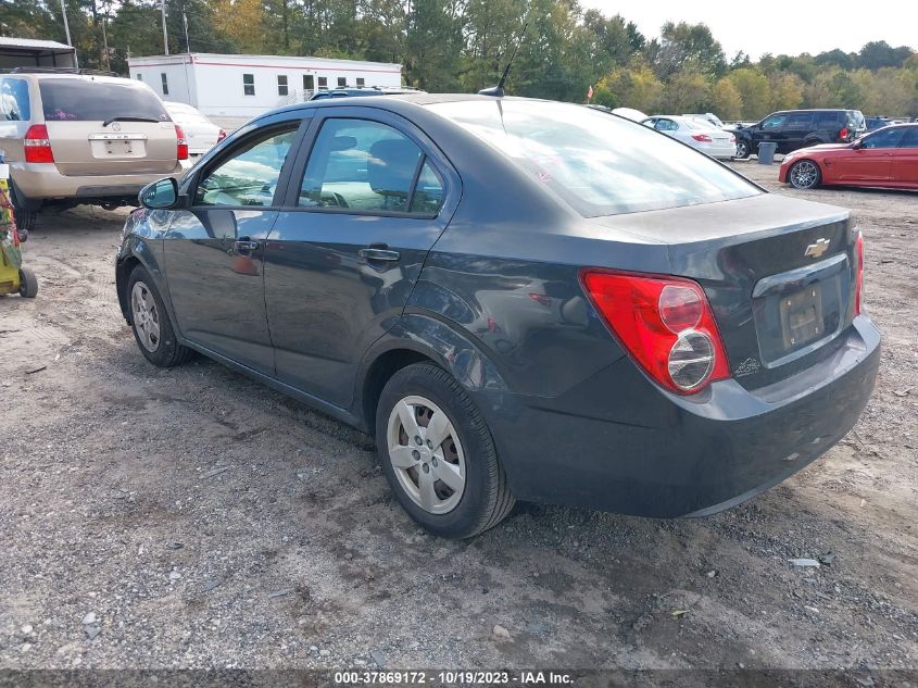2014 CHEVROLET SONIC LS - 1G1JA5SH9E4222286