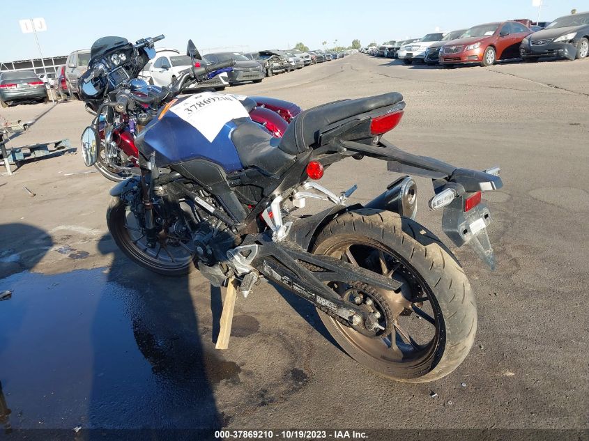 2021 HONDA CBF300 NA MLHNC5553M5100002