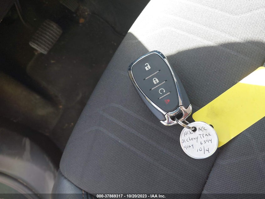 VIN KL7CJLSB3MB356394 2021 CHEVROLET TRAX 1LT