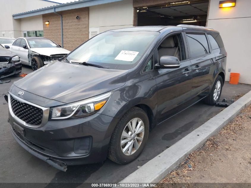 2016 KIA SEDONA LX - KNDMB5C1XG6183945