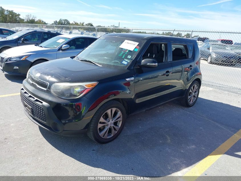 2014 KIA SOUL + - KNDJP3A55E7007858