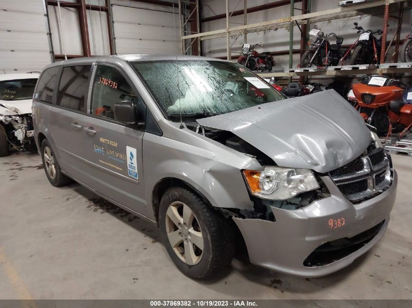 2014 DODGE GRAND CARAVAN SE - 2C4RDGBG4ER162922