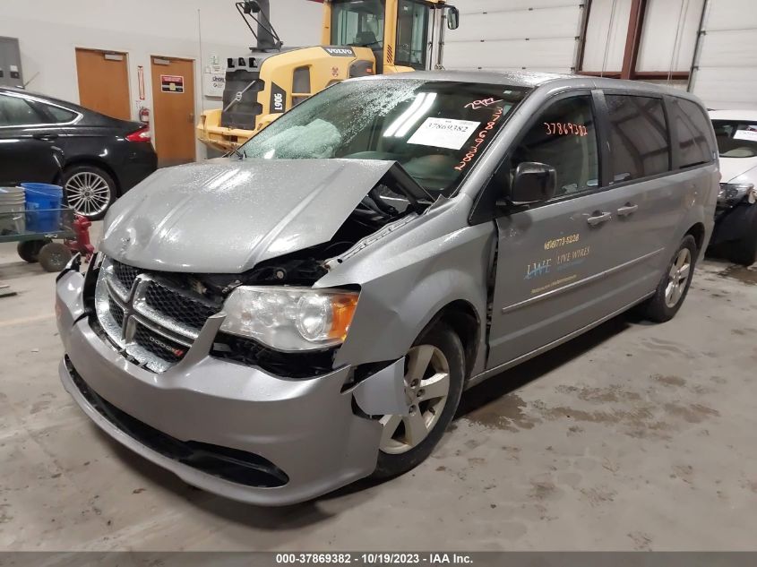 2014 DODGE GRAND CARAVAN SE - 2C4RDGBG4ER162922