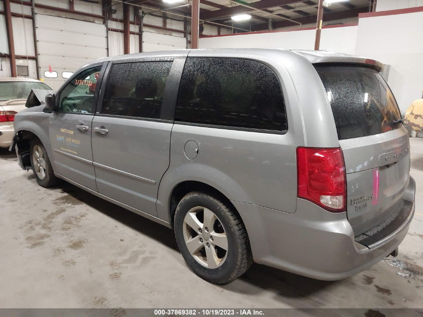 2014 DODGE GRAND CARAVAN SE - 2C4RDGBG4ER162922