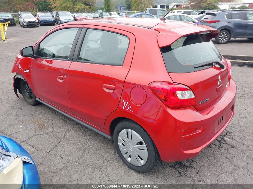 VIN ML32A3HJ6HH012397 2017 MITSUBISHI MIRAGE ES