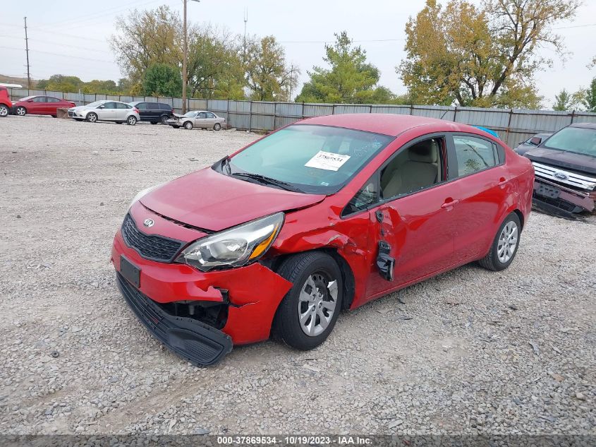 2013 KIA RIO LX - KNADM4A31D6277469