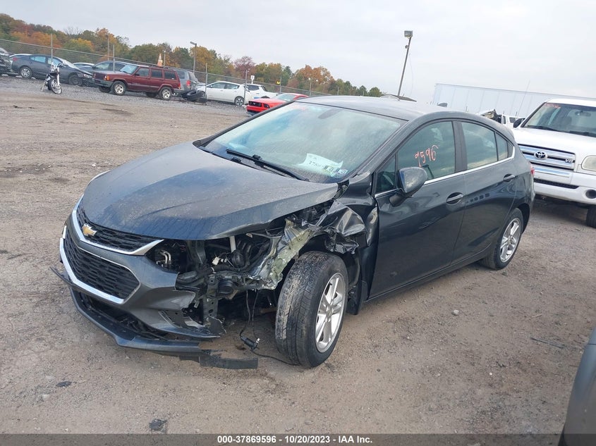 VIN 3G1BE6SM8JS594692 2018 CHEVROLET CRUZE LT