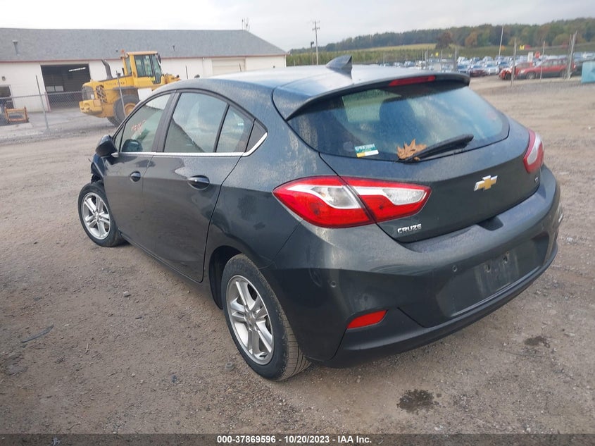 VIN 3G1BE6SM8JS594692 2018 CHEVROLET CRUZE LT