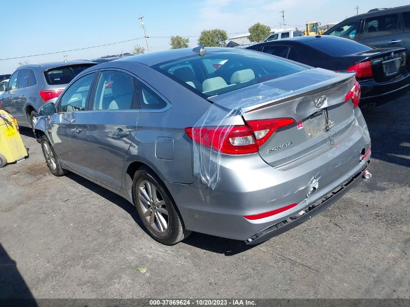 2016 HYUNDAI SONATA 2.4L SE - 5NPE24AF3GH284327