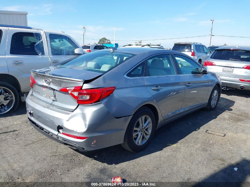 2016 HYUNDAI SONATA 2.4L SE - 5NPE24AF3GH284327