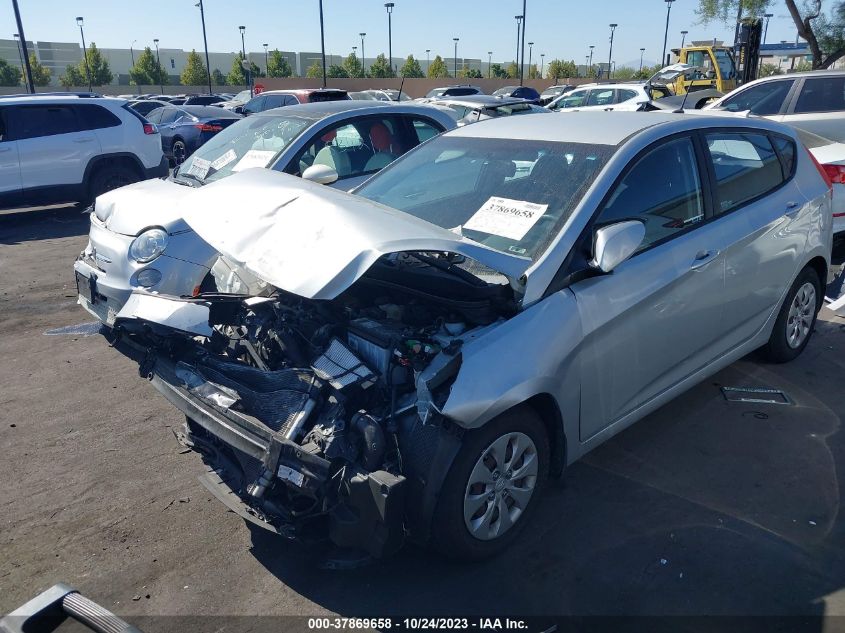 2015 HYUNDAI ACCENT GS - KMHCT5AEXFU203583