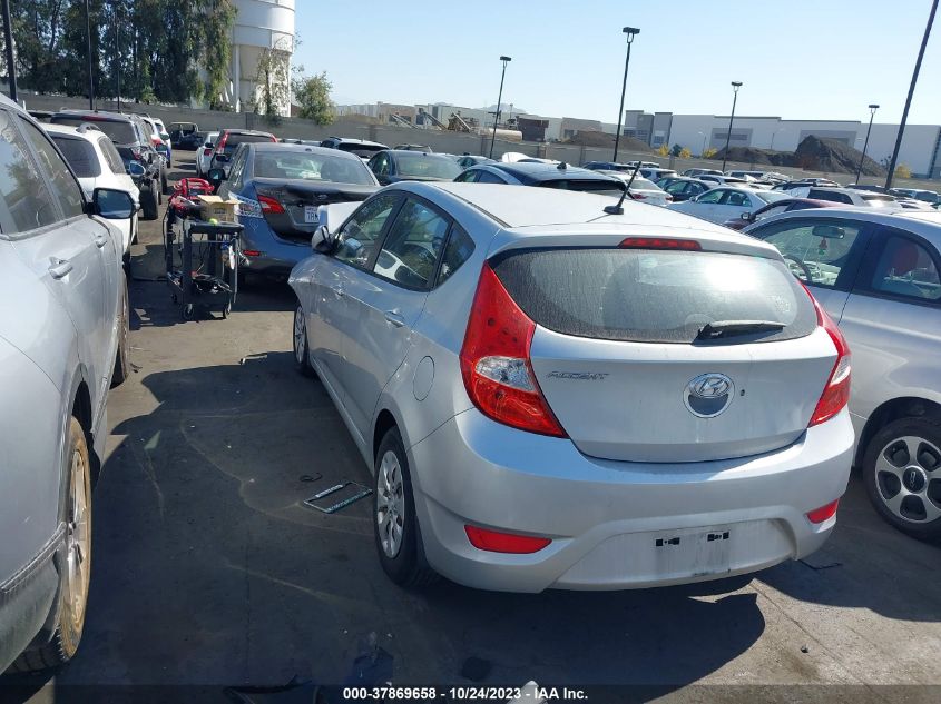 2015 HYUNDAI ACCENT GS - KMHCT5AEXFU203583