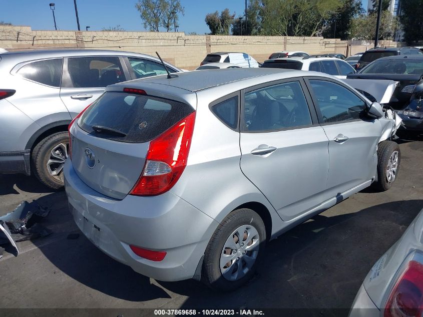 2015 HYUNDAI ACCENT GS - KMHCT5AEXFU203583