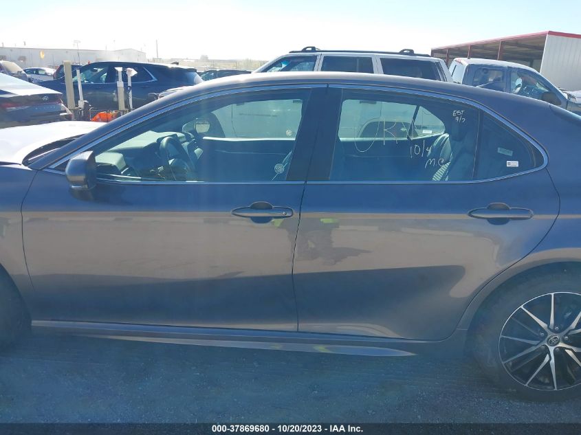 2023 TOYOTA CAMRY SE/SE NIGHTSHADE - 4T1G11AK2PU824601